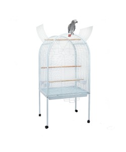 Liberta Apollo Top Opening Parrot Cage - White